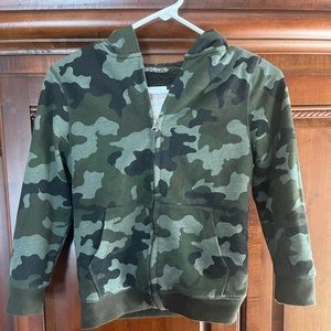 Camo Hoodie Size 6/7
